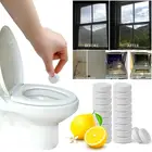 Многофункциональный шипучий спрей-очиститель, таблетки для мытья унитаза с лимонным вкусом, для окон, пола, посуды, Чистящие Таблетки