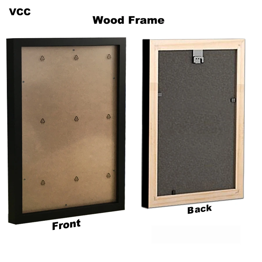 Деревянная рамка для фотографий настенная фоторамка свадебных пар черная белая