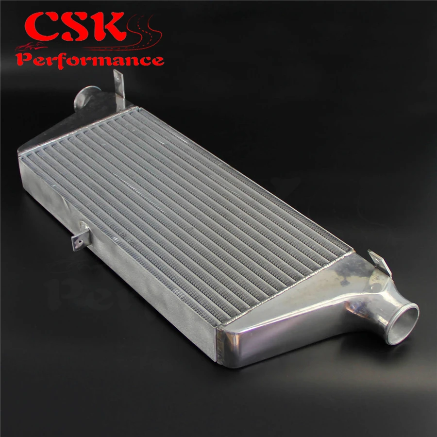 Подходит для Mazda RX 7 RX7 FC FC3S 13B 86 91 обновленный FMIC Single Turbo Intercooler Silver| |