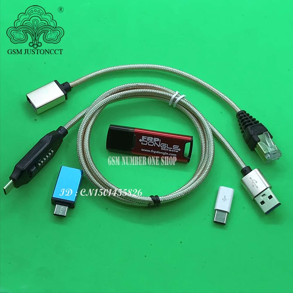 

Original Miracle FRP Dongle Miracle FRP Tool Dongle + UMF All boot cables Free Moto Vivo eMMC Tool