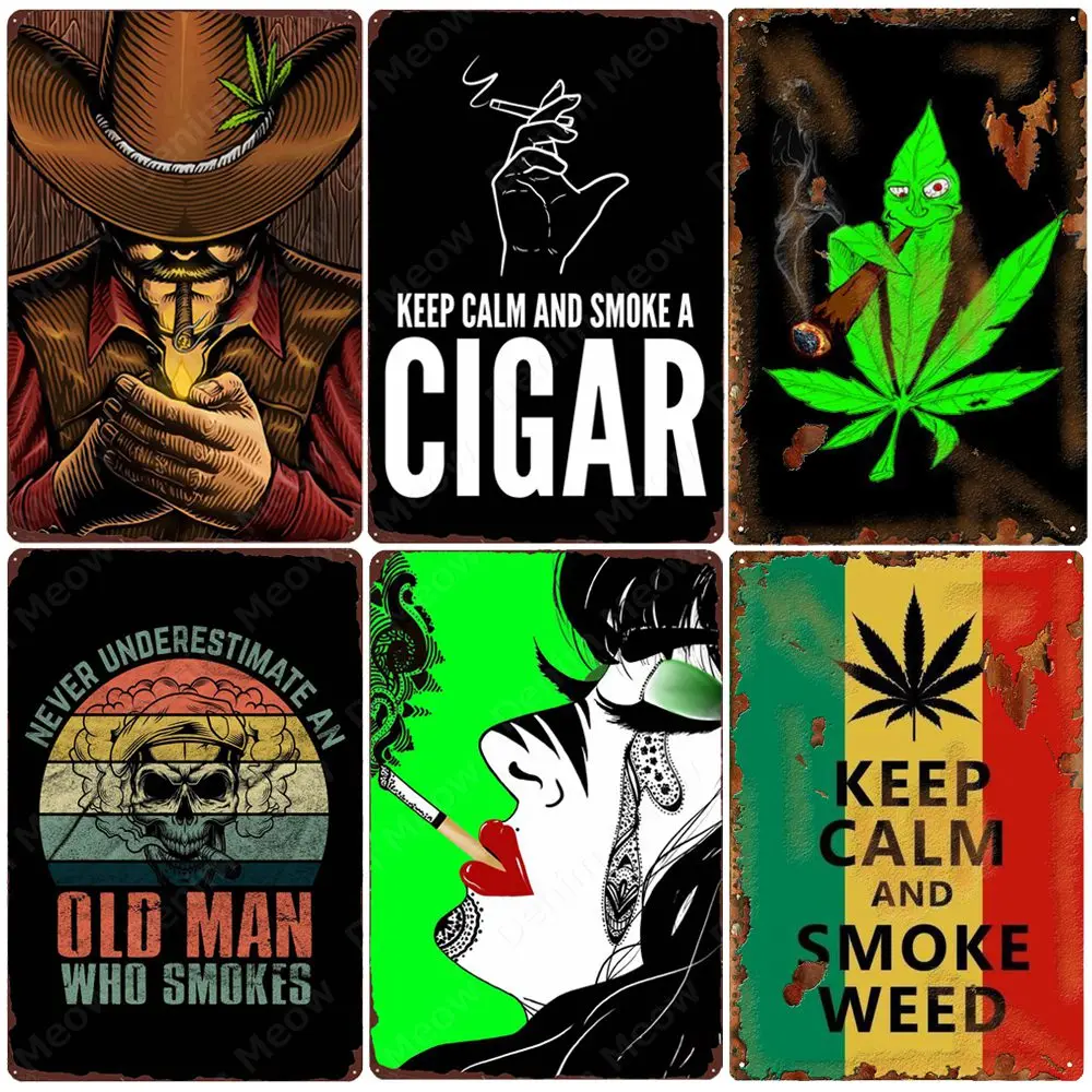 

Табачные потертые шикарные металлические тарелки, паб, бар, казино, клуб, декоративный жестяной знак, наклейки на стену, художественные плак...