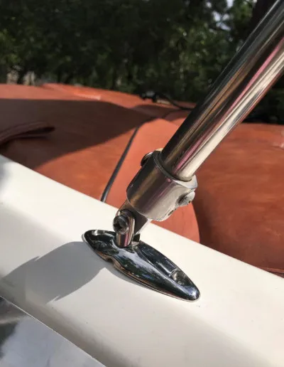 MIZUGIWA Quick Release Bimini верхняя шарнирная петля бортике Боковое крепление W/Винты 316 пара из нержавеющей стали