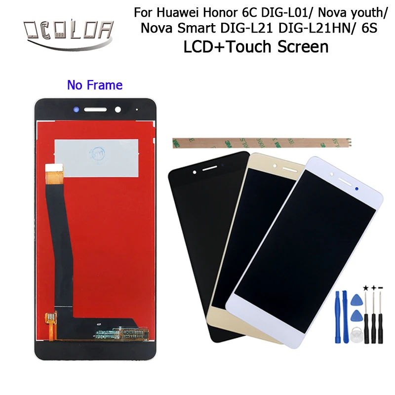 Ocolor для huawei Honor 6C DIG L01 ЖК дисплей и сенсорный экран замена дигитайзера +