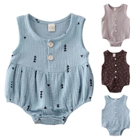 pudcoco cute newborn infant baby girls boys clothes sleeveless bodysuit jumpsuit playsuit outfits