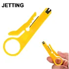 1 шт. Mini S ppers кусачки для сетевого кабеля длина 9 см желтый UTP STP кабельный резак телефонный провод S pper