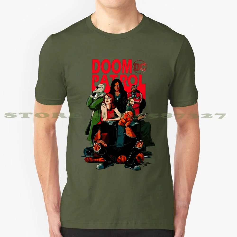 

Doom Patrol Cool Design Trendy T-Shirt Tee Doom Patrol Studios Crazy Jane Robotman Movie Series Season 2 The Chief
