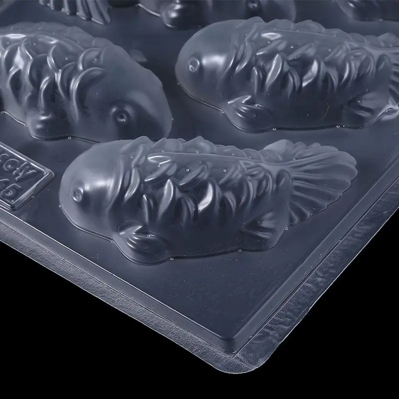 

3D Koi Fish Plastic Cake Chocolate Mould Jelly Handmade Sugarcraft Mold DIY