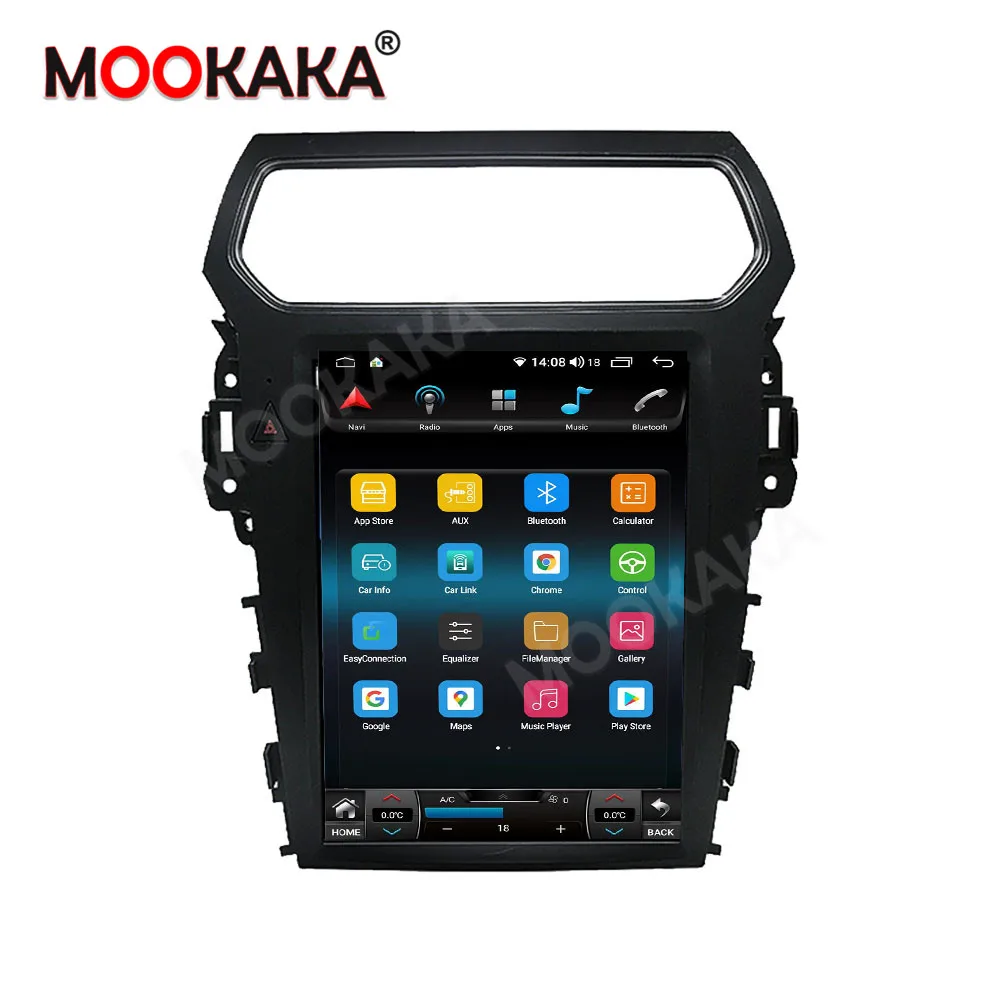Для Ford Explorer 2011-2019 Android экран Автомобильный мультимедийный DVD-плеер GPS