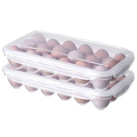 2 pack covered egg holdersegg holder for refrigeratoregg storage containerrefrigerator egg traysdeviled egg tray