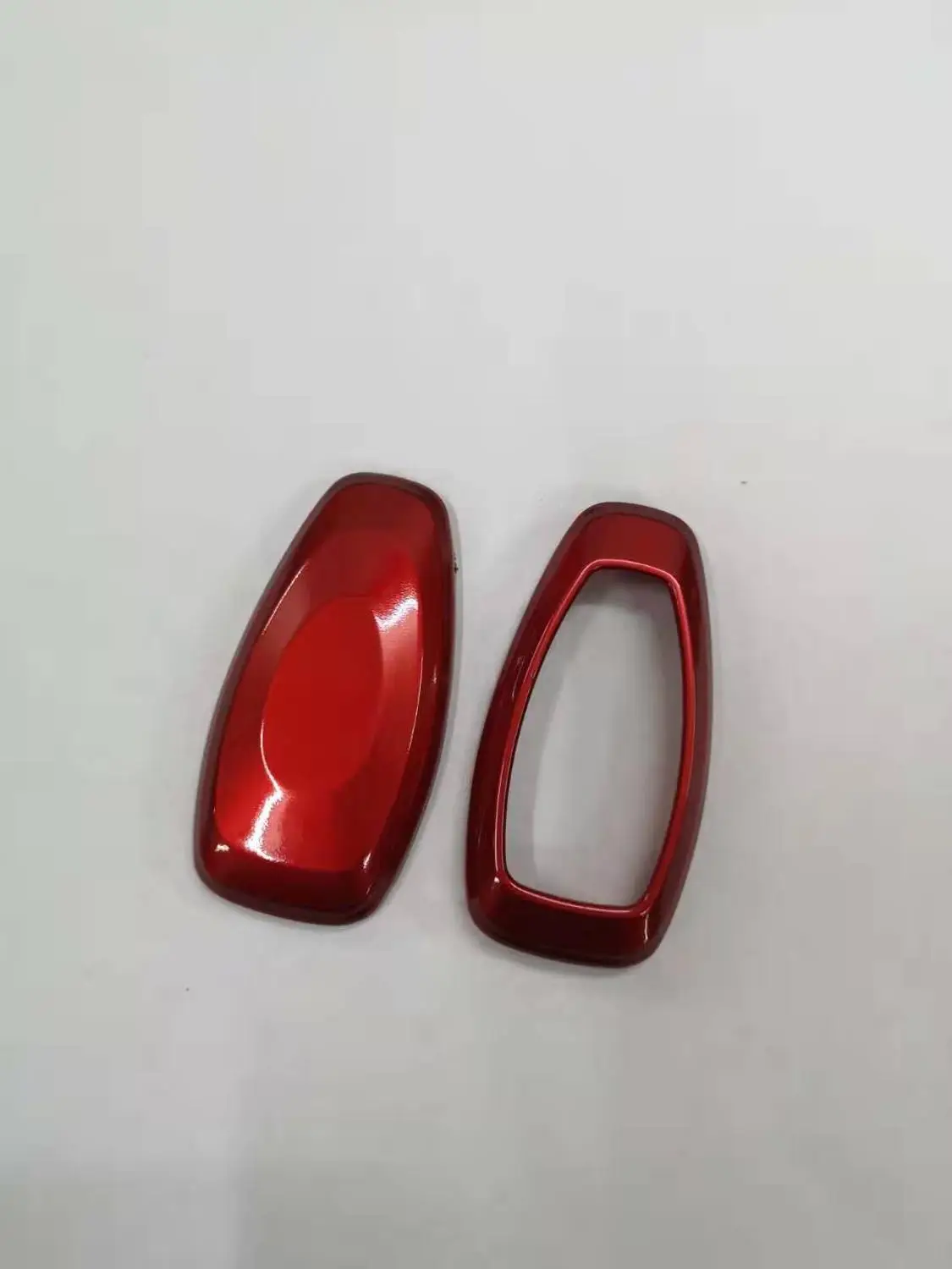 

Gloss Metallic Red Color Keyless Remote Protection Case For Ford Focus Kuga C-Max Mondeo Fiesta