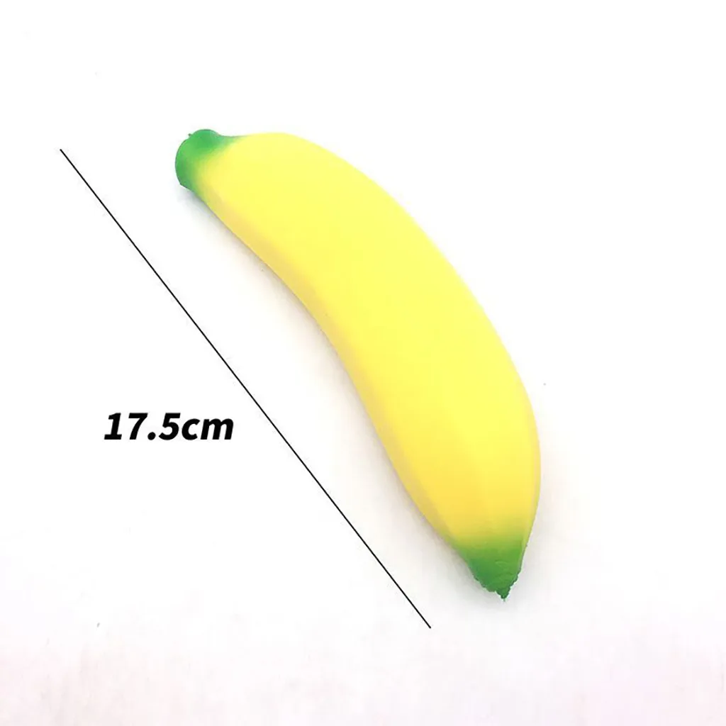 

Unisex fidget toys Juguetes Antiestrs Funny Jumbo Banana Stress Reliever Scented Super Slow Rising Kids Squeeze Toy Big Size