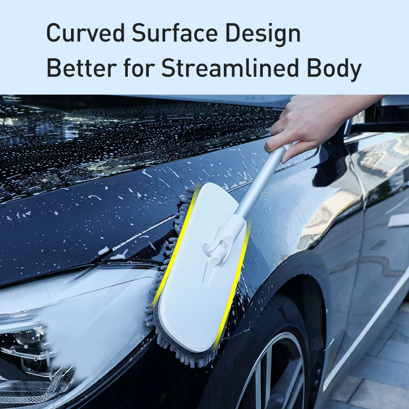 Швабра Baseus из микрофибры для деревянного пола тряпка мытья автомобиля щетки