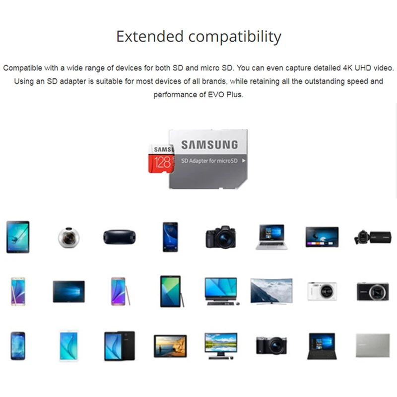 100% оригинальный SAMSUNG карта памяти Micro SD карты 128 ГБ 512 г 256 32 64 Гб Microsd SDHC/SDXC класса EVO +
