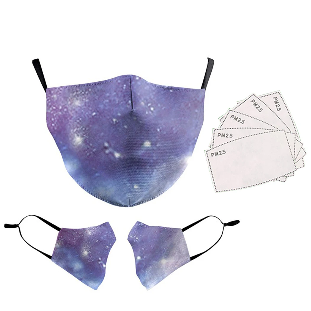 Цветочная маска для лица ацтекские маски с принтом ткань взрослых защитная PM 2 5