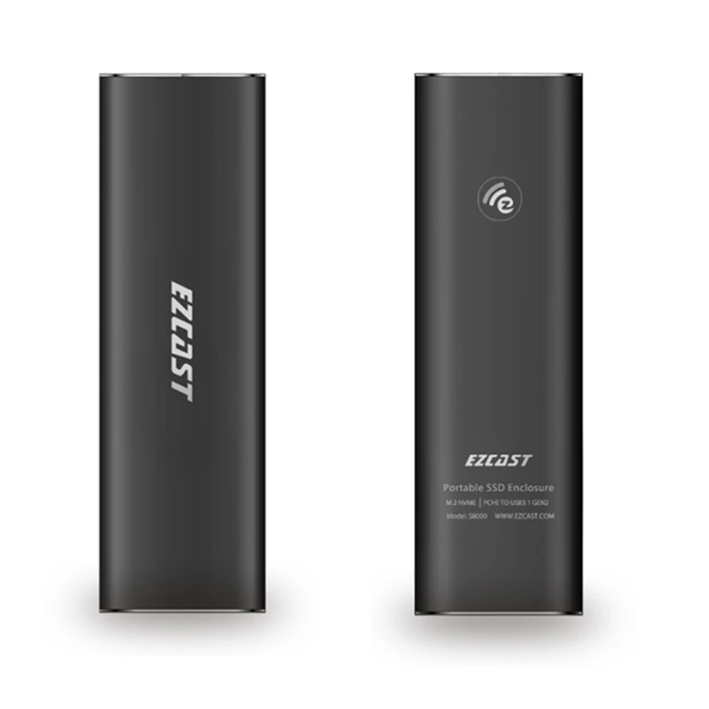 

S8000 USB 3.1 Type-C to M.2 SSD Enclosure NVMe PCIE Adapter 9Gbps External Case Aluminum Alloy Solid State Drive Adapter SSD Box