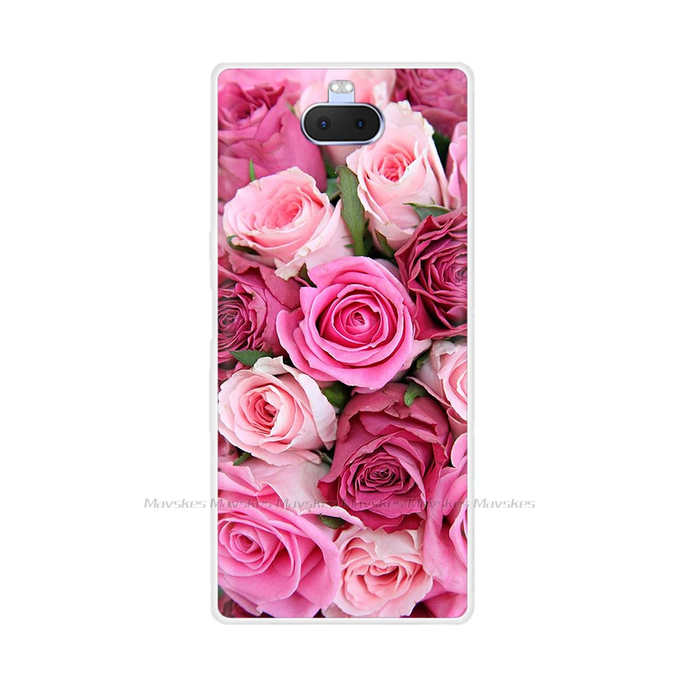 For Sony Xperia 10 Case Soft TPU Silicon Phone Back Cover for Sony Xperia 10 Plus Case Bumper For Sony Xperia10 10Plus Fundas