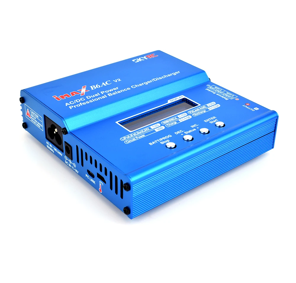 SKYRC iMAX B6AC V2 6A 50 Вт Зарядное устройство/зарядное устройство Dis для 1-6S LiPo Li-Ion LiFe LiHV Nimh Nicd PB RC Дрон батарея
