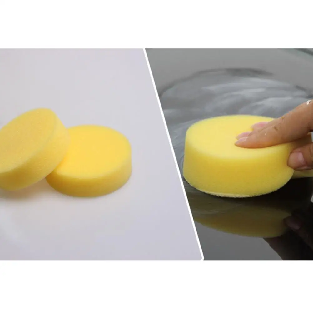 Горячая 12 шт./компл. очистка окон автомобиля против царапин автомобильный круг