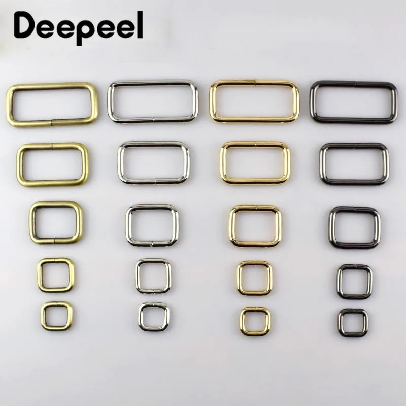 Deepeel 15-38 мм металлический уплотнительное кольцо в виде буквы D контактный пряжки