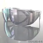 Защитные очки с лазерным СО2 диаметром 10600 нм с маркировкой O.D 6 + CE, подходят для использования в очках по рецепту внутри