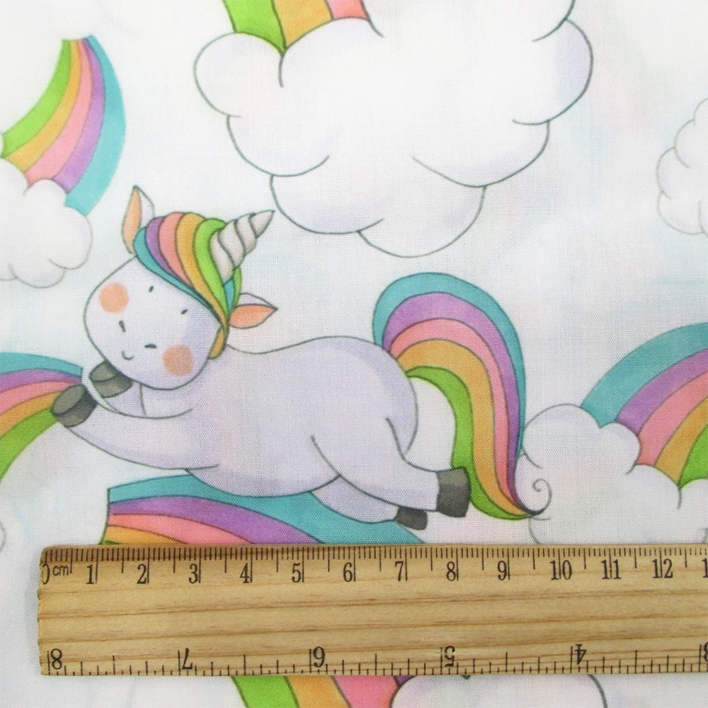 Давид аксессуары 50*140 см лошадь высокое качество полиэстер хлопок ткань DIY материалы ручной работы Свадебный подарок обертывание, c8677 - Цвет: 1057873001