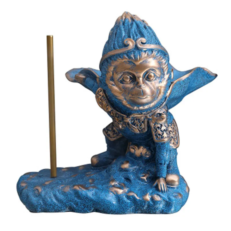 

New Style Creative Monkey King Key Remote Control Storage Rack Living Room Desktop Wine Shelf Napkin Holder Decor X4883