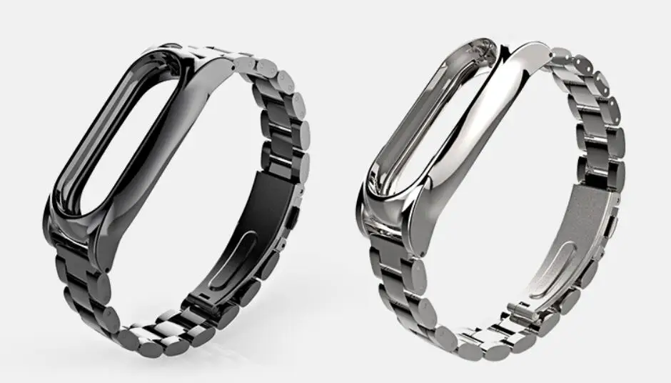 Регулируемый металлический ремешок для Xiaomi Mi Band 6 5 4 3 2 Безвинтовой браслет из