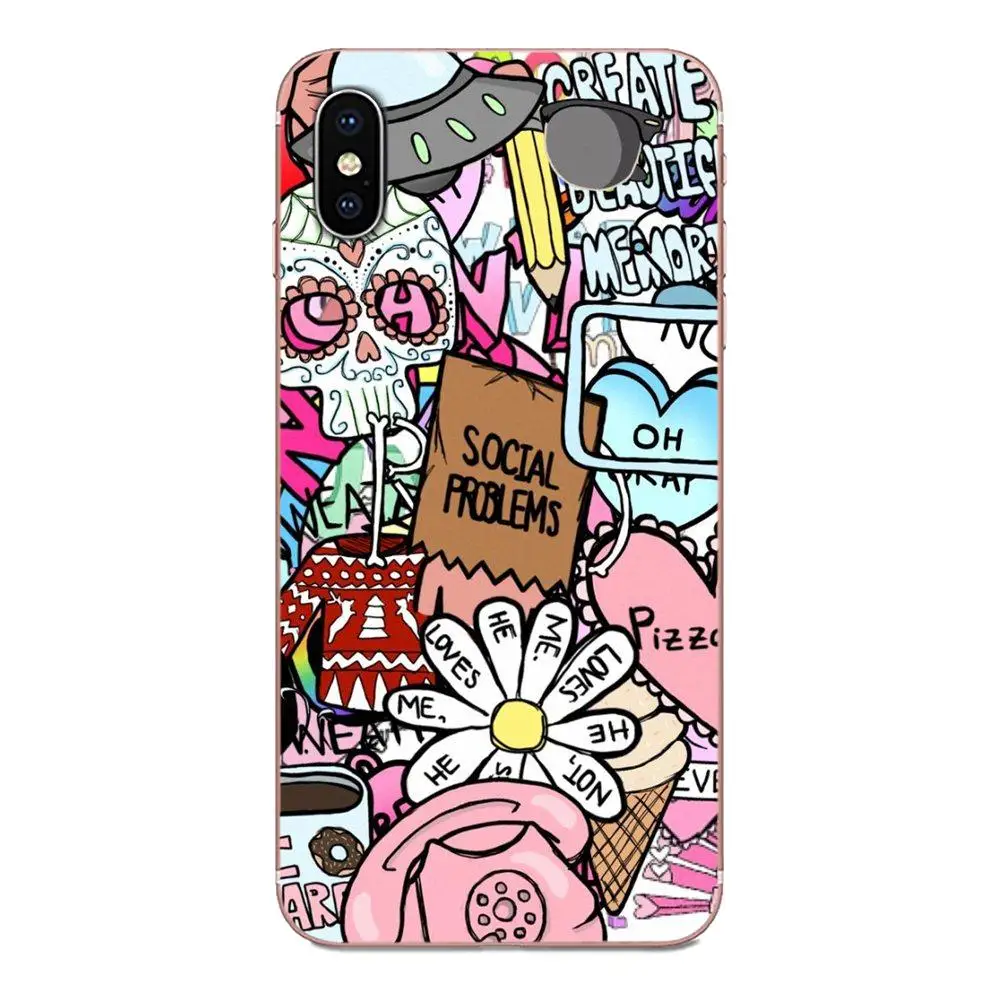 Модные чипсы пицца гамбургеры ТПУ Coque для LG G3 G4 G5 G6 G7 K4 K7 K8 K10 K40 K50 Q6 Q60 V10 V20 V30 V40 Nexus 5 5X