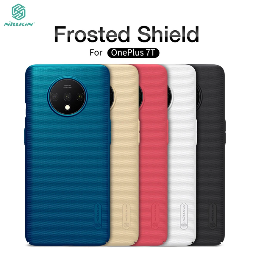 

For Oneplus 7t Case Cover NILLKIN Fitted Cases For Oneplus 7t High Quality Super Frosted Shield For Oneplus 7t