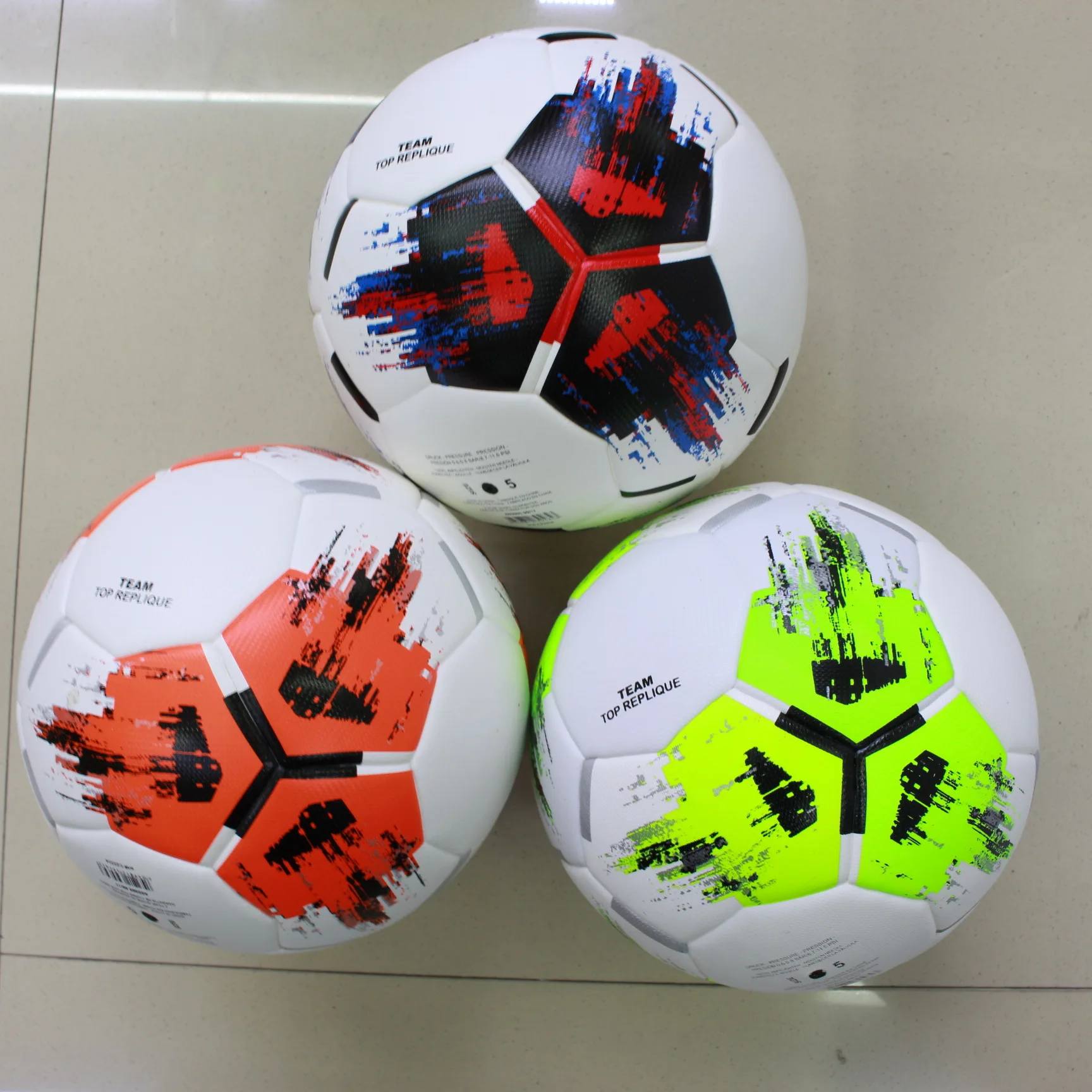 

Профессиональный Футбольный Мяч 2021 Размер 5 искусственная кожа для тренировок по футболу износостойкий футбольные мячи для матча Bola De Futebol