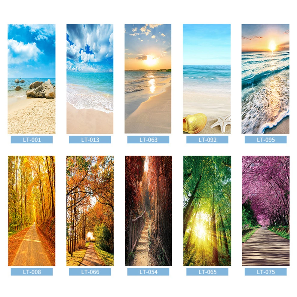 Самоклеящиеся наклейки для лестниц декоративные 3d-стикеры с пейзажной живописью