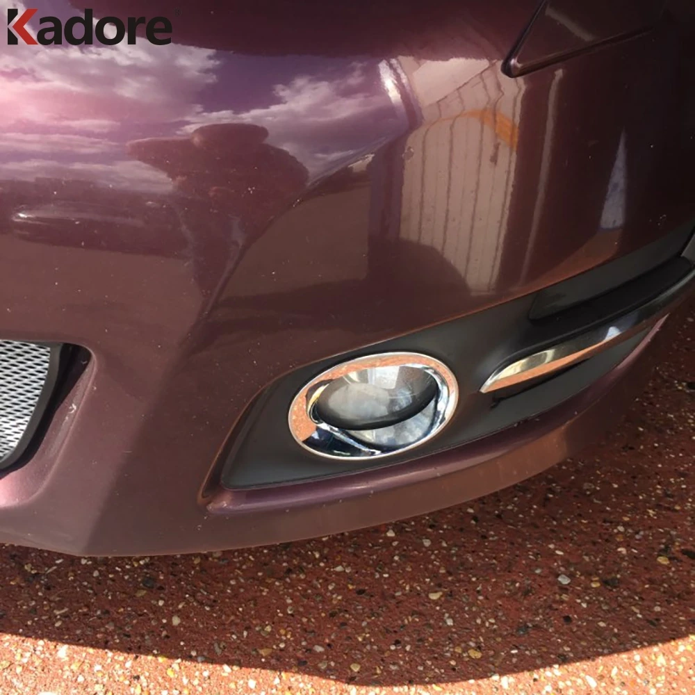 Для Nissan Teana 2008 2009 2010 ABS хромированный передние противотуманные фары светильник