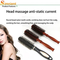 professional hairdressing accessories head to comb hair 100 combs for afro round brush curly massage extensions backcombing wig