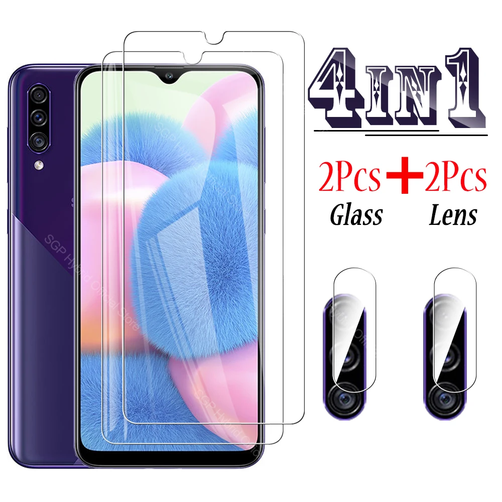 

4-in-1 A 30s Screen Tempered Glass Protector On The For Samsung Galaxy A30s A30 M 3 0 30 S M30 M30s Camera Lens Protective Film