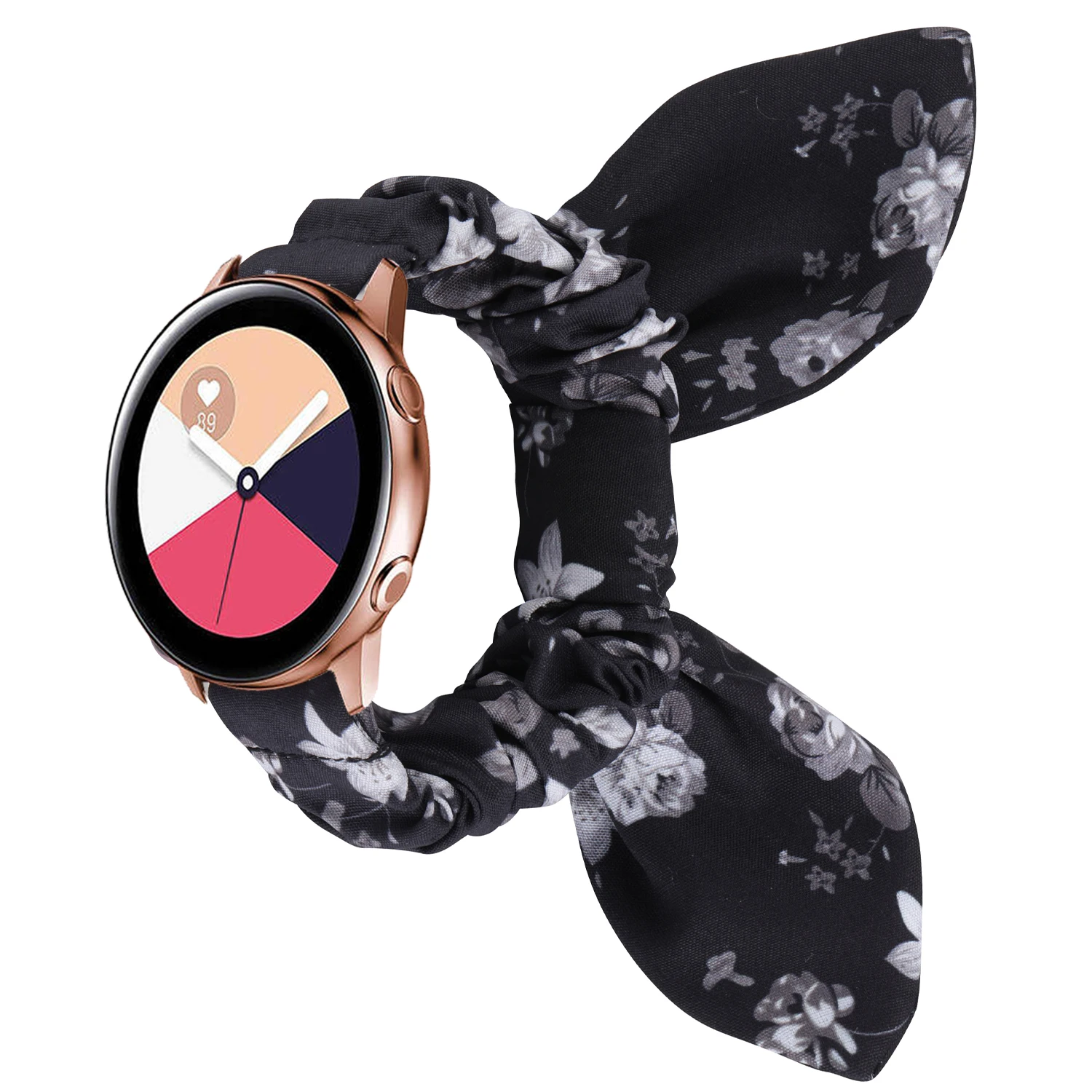 Scrunchie Elastic Watch Straps Watchband for samsung Galaxy Watch 42mm 46 for samsung Galaxy Watch 3 41 45mm Huawei Watch GT 2e