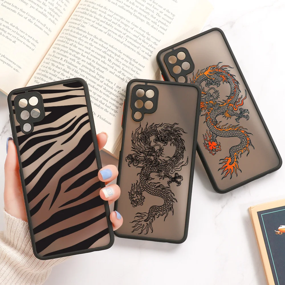 

Case For Samsung A21S Cases Matte Hard Cover For Galaxy A12 A51 A22 A03S A10S A20S A11 A21 A22 A31 A30 A20 A50 A70 M11 M31 A42