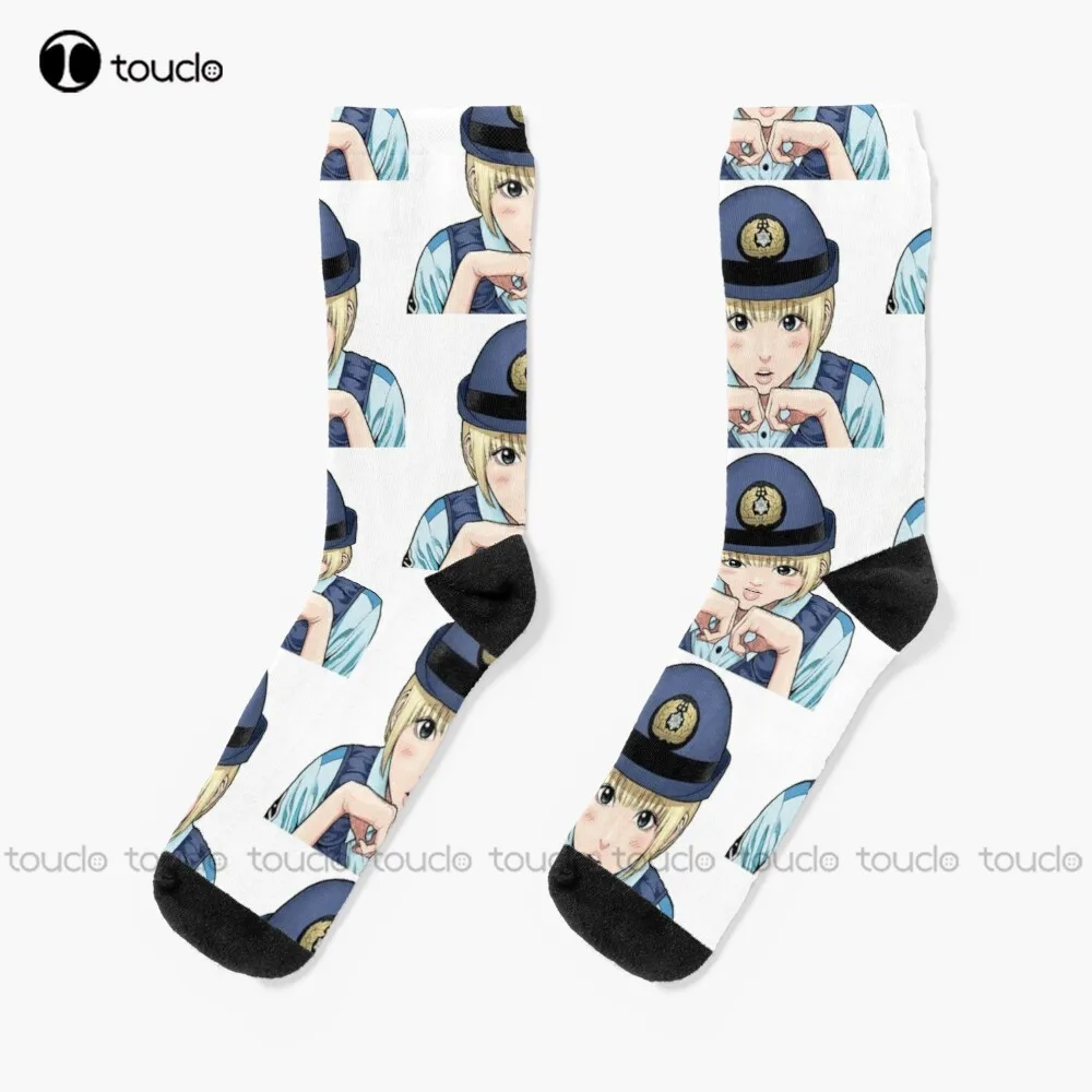 

Clarabelle Kawamoto Socks Blue Socks Personalized Custom Unisex Adult Teen Youth Socks 360° Digital Print Christmas Gift Gift