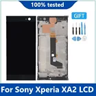 Оригинальный ЖК-дисплей для Sony Xperia XA2, дигитайзер сенсорного экрана в сборе, замена для 5,2 