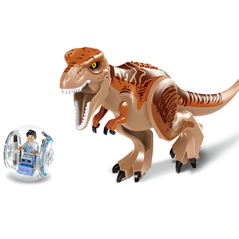 2 предмета с динозавром Мир Юрского периода набор блоков &quotдинозавр&quot