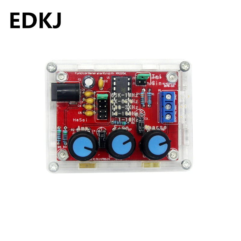 Высокоточный генератор функциональных сигналов XR2206 9-12 В DIY насыпью с шелушным