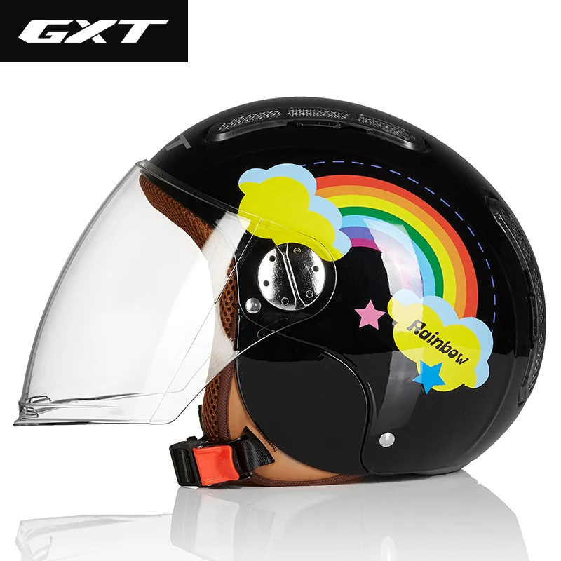 GXT Four Seasons шлем Детский Электрический мотоцикл для родителей и детей половина