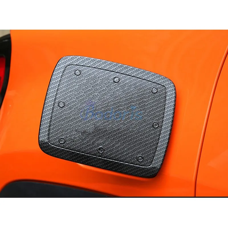 Цветная Крышка для топливного бака из углеродного волокна Jeep Renegade 2016 2017 2018 |