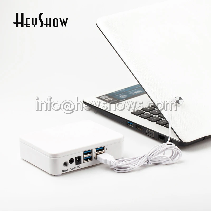 4 Ports Phone Security Display Burglar Alarm System iPad Samsung Huawei Tablet Secure Anti-Theft Device With Acrylic Stand