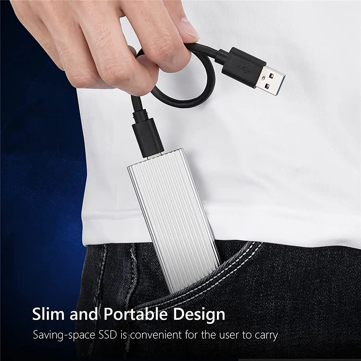 Внешний жесткий диск 1 ТБ HD внешний USB HDD устройство для хранения Жесткий