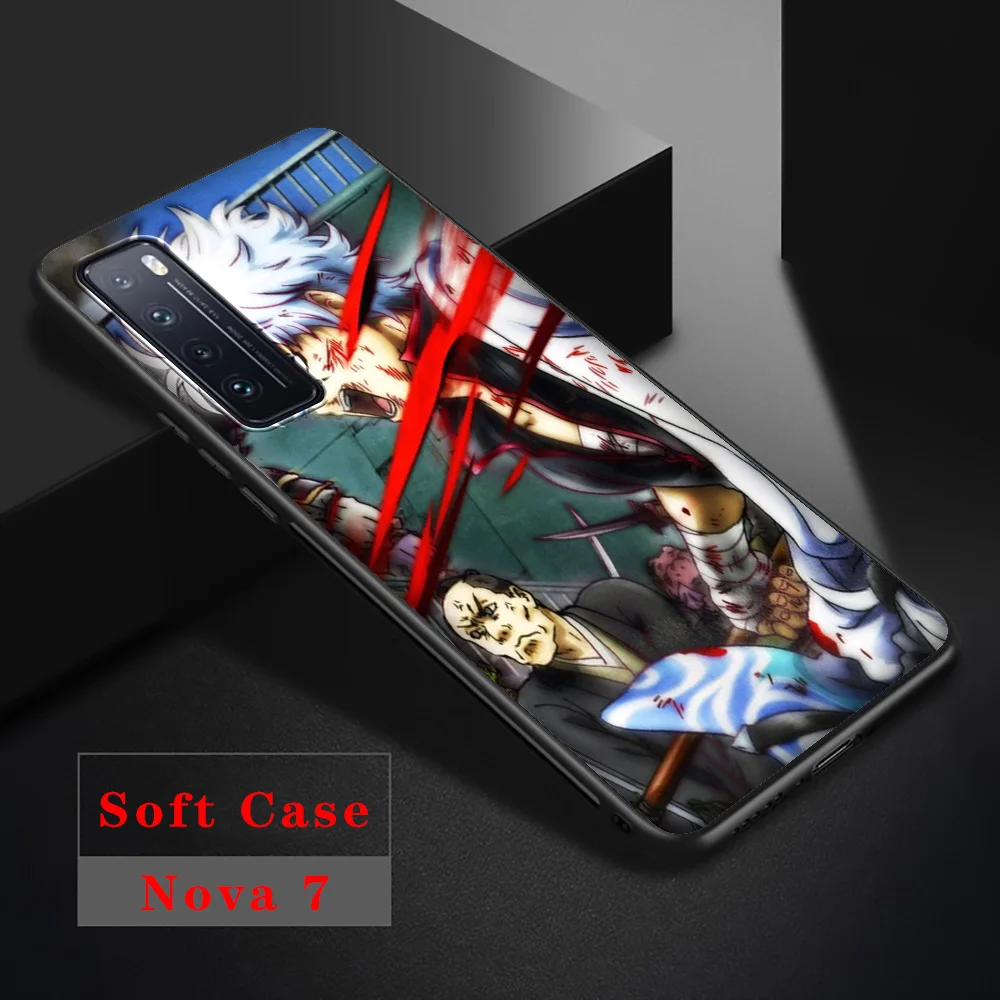 Чехол Lavaza GINTAMA для Huawei P8 P9 P10 P20 P30 Y6 Y7 Y9 Lite Pro P Smart Nova 2i 3i Mini 2017 2018 | Мобильные телефоны
