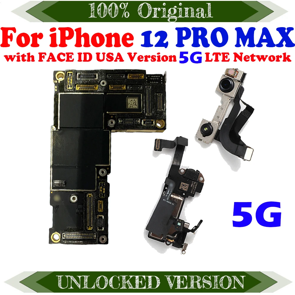 Материнская плата Clean iCloud для iPhone 12 Pro Max бесплатная доставка Полная работа