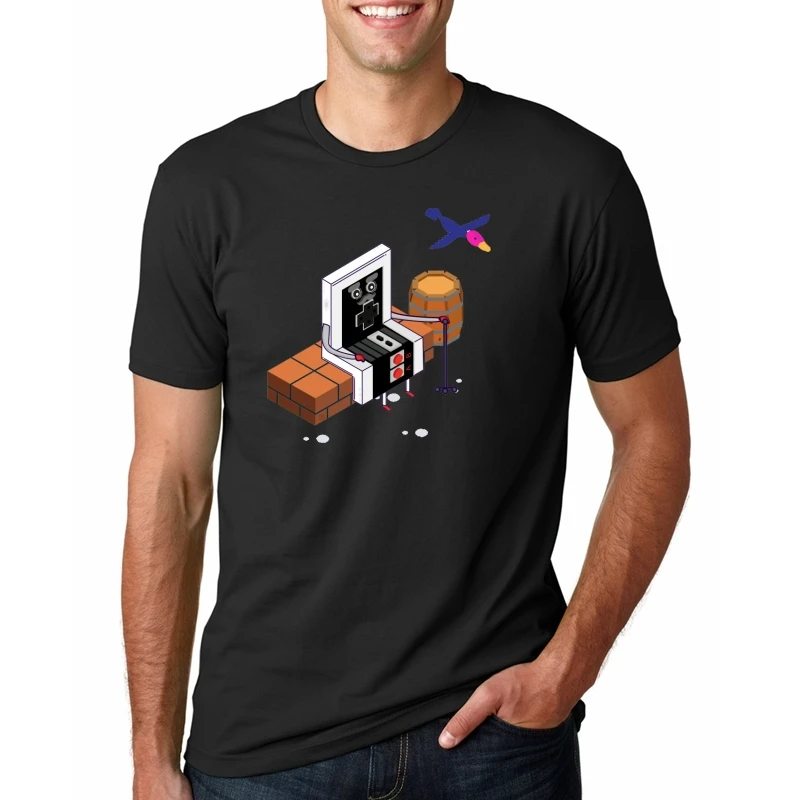 Новая коллекция сезона 2018 Забавные футболки для пожилых геймеров мужские