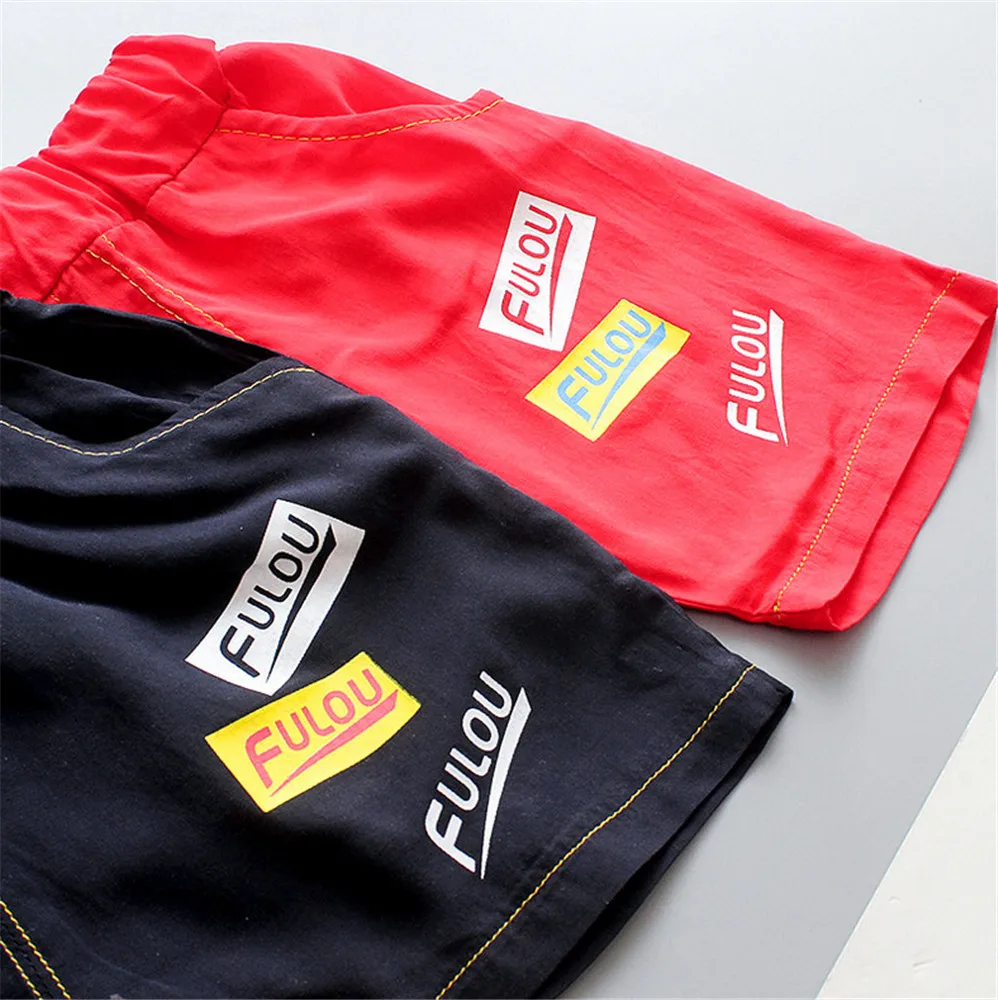 Летняя одежда в стиле бохо для маленьких мальчиков Праздничные комплекты