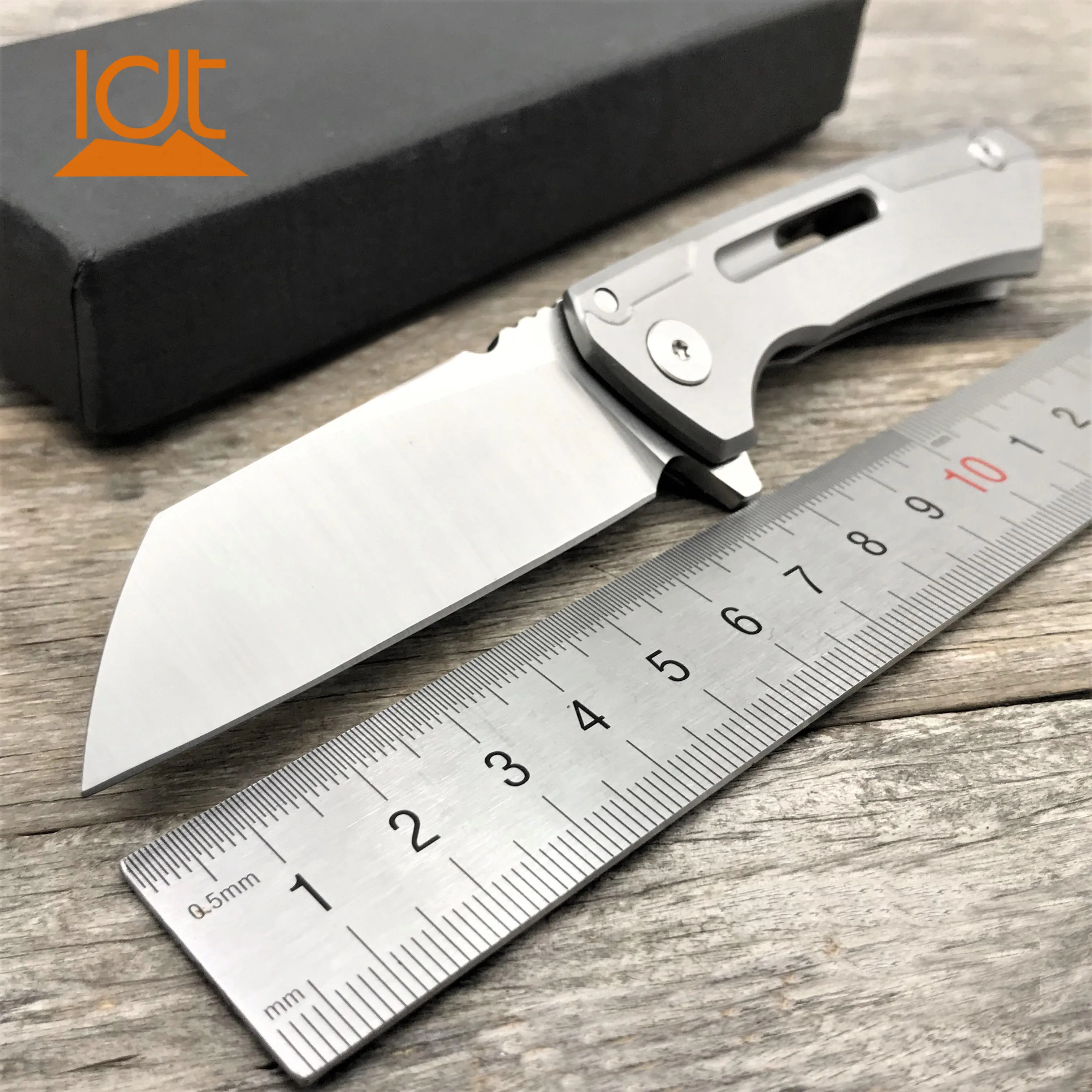 Складной нож LDT Buster D2 Blade из стали/G10 шариковый подшипник тактический для