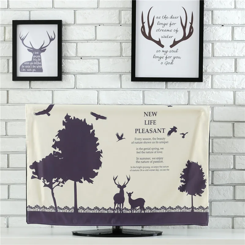 Television Cover Dustproof Computer TV 55-Inch 47-Inch 60-Inch Household Appliance Dust | Дом и сад